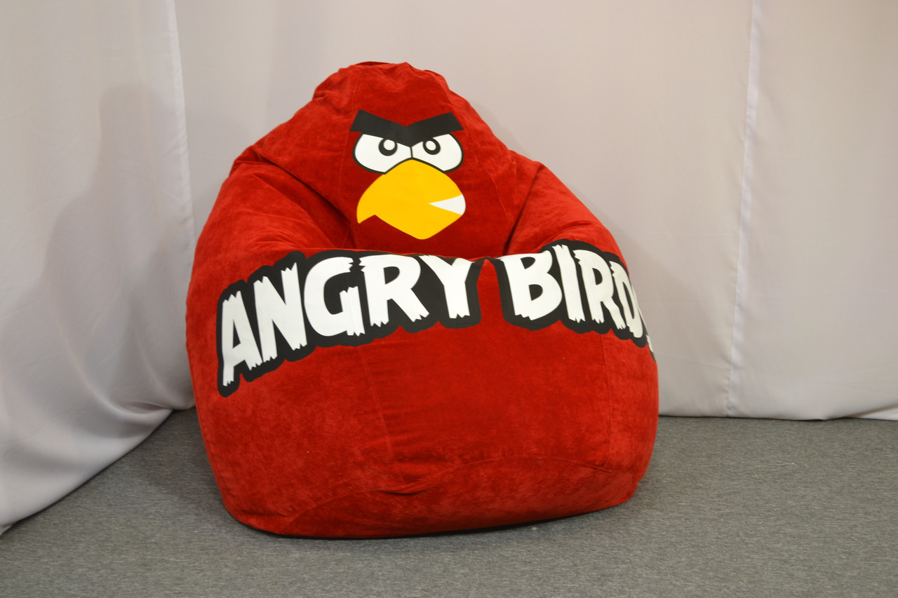 

Детское кресло мешок PufOn, Angry Birds Флок Флок XXXL