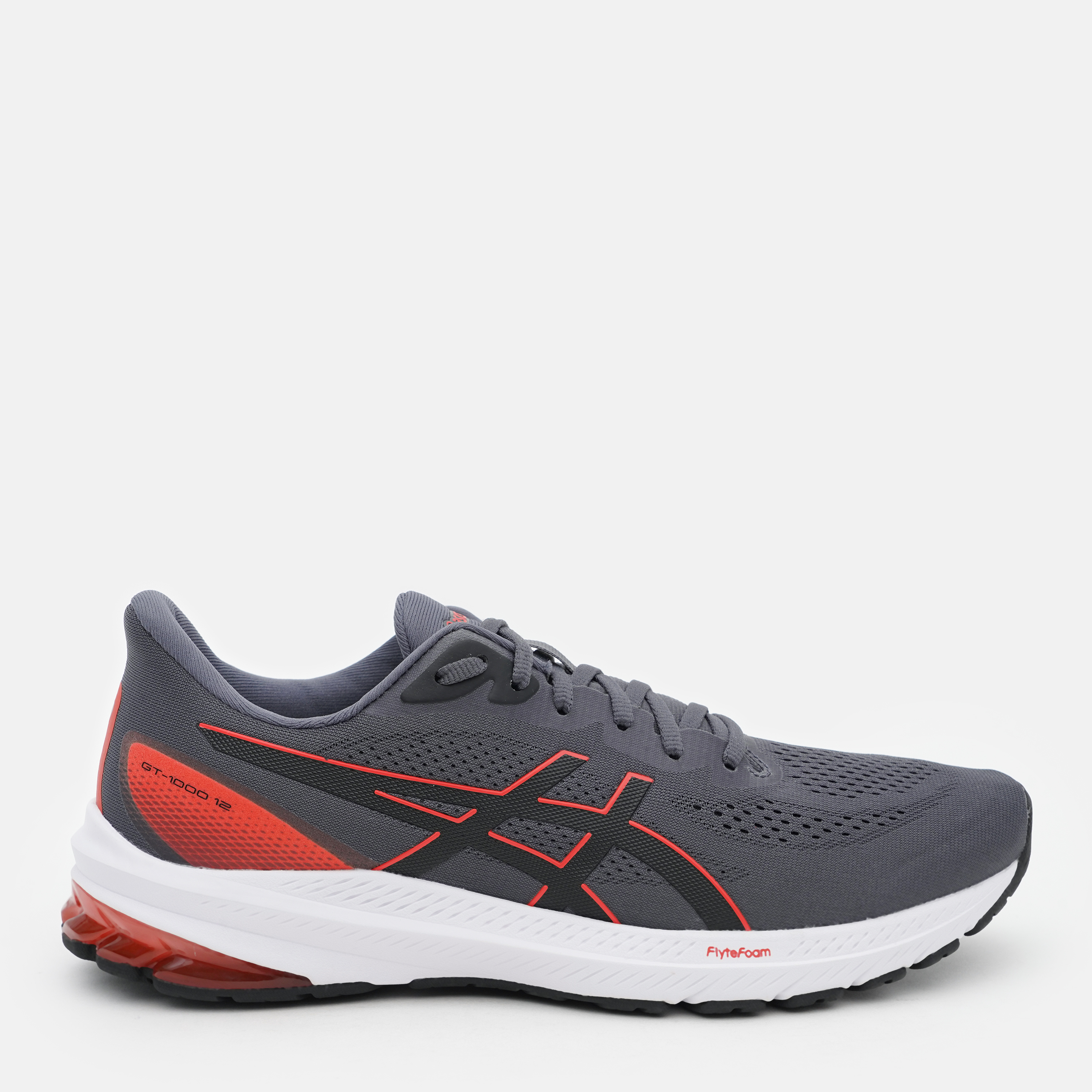 Акція на Чоловічі кросівки для бігу ASICS GT-1000 12 1011B631-021 41.5 (8US) 26 см Сірі від Rozetka