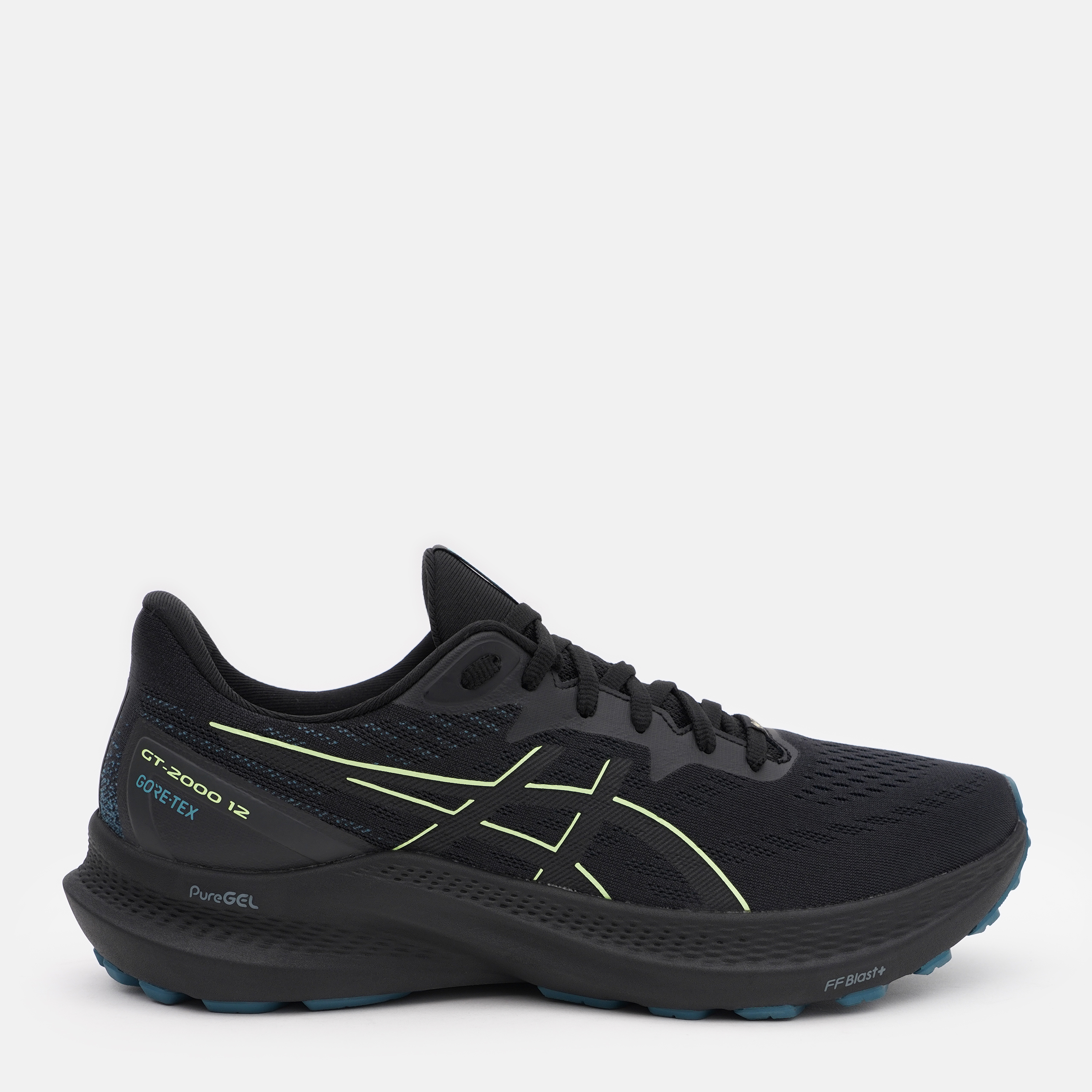 Акція на Чоловічі кросівки для бігу з Gore-Tex ASICS Gt-2000 12 Gtx 1011B687-001 44.5 (10.5US) 28.2 см Чорні від Rozetka