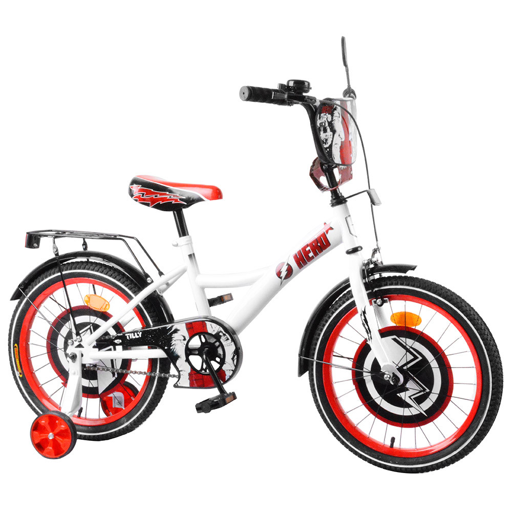 

Велосипед TILLY Hero 18 T-218212 white + red