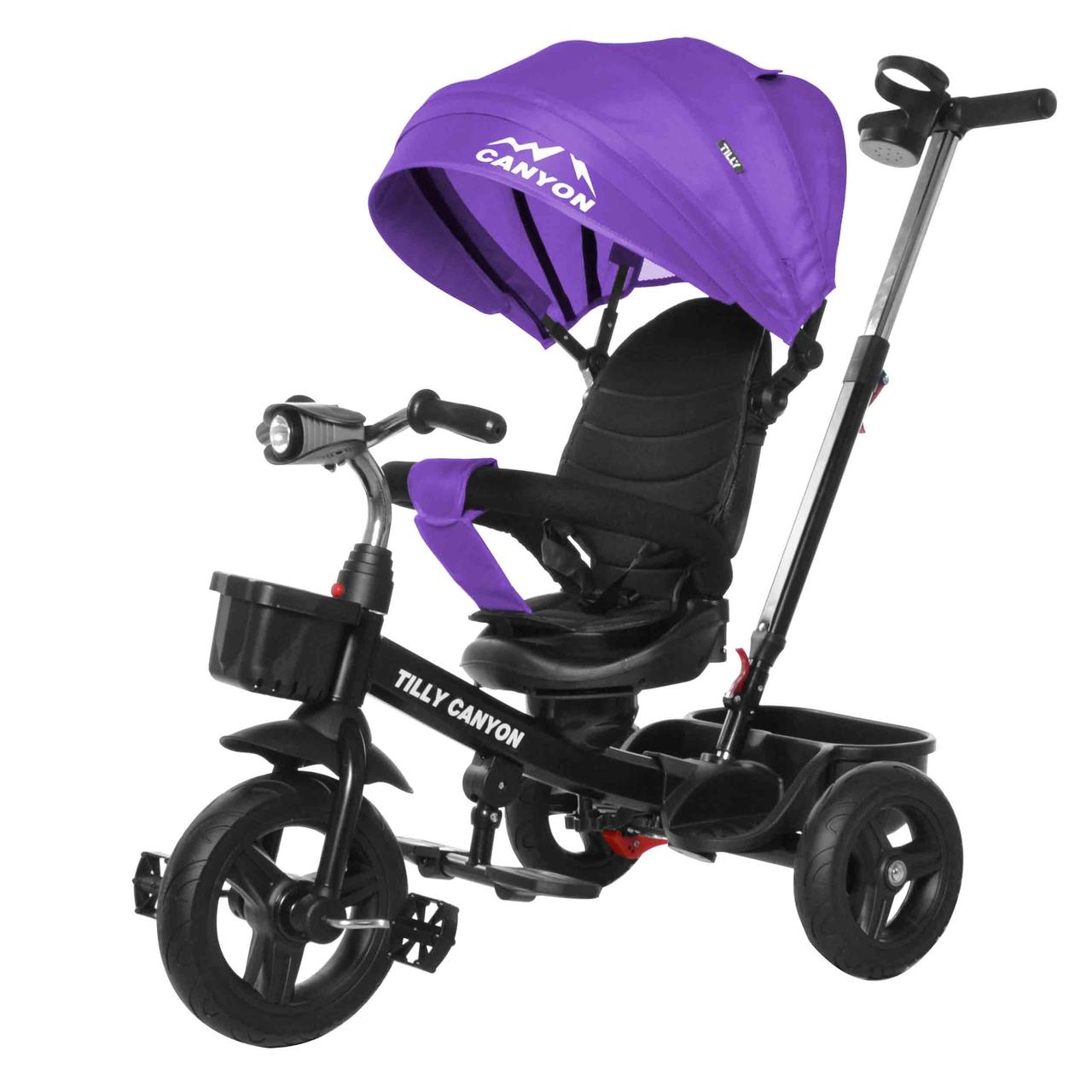 

Велосипед трехколесный TILLY CANYON T-384 Фіолетовий