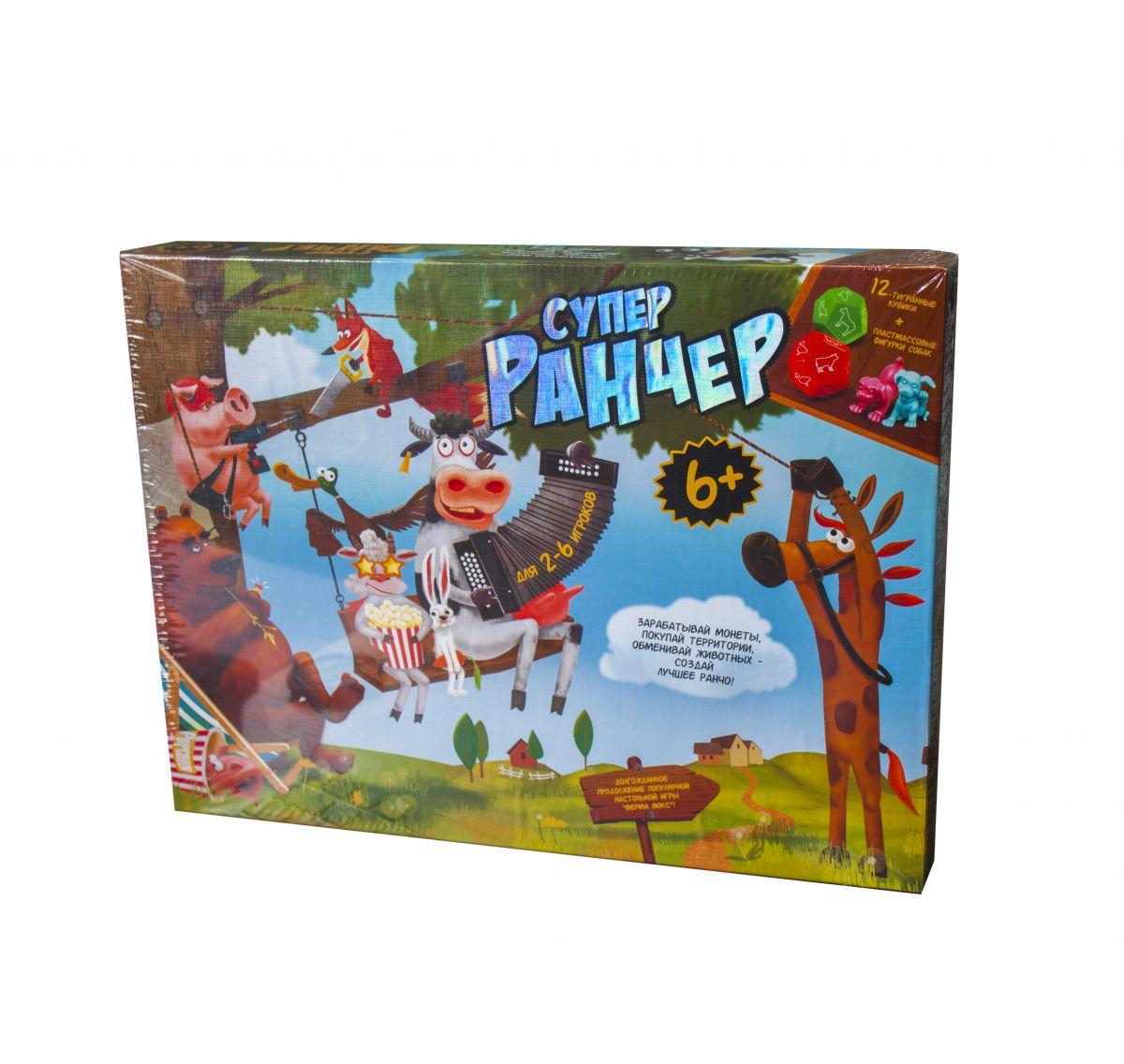 

Настольная развлекательная игра Супер Ранчер (рус)