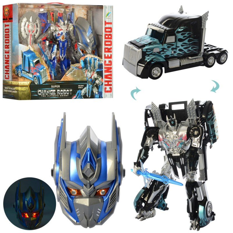 

Трансформер Optimus Prime с маской