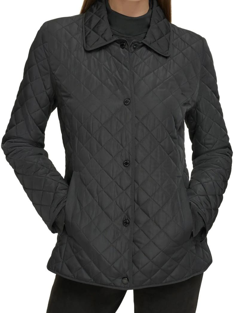 Акція на Куртка демісезонна жіноча Calvin Klein 598824494 XS Чорна від Rozetka