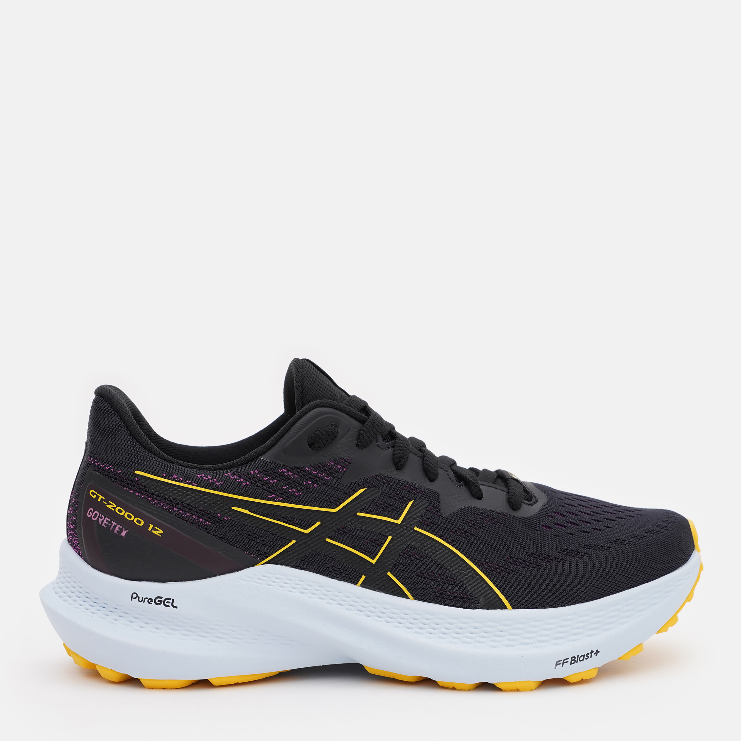 Акція на Жіночі кросівки для бігу з Gore-Tex ASICS Gt-2000 12 Gtx 1012B507-001 39.5 (8US) 25 см Чорні від Rozetka