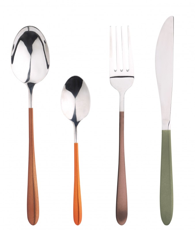 

Набор столовых приборов 16 предметов Bergner Neon Classic BG-5141-MT