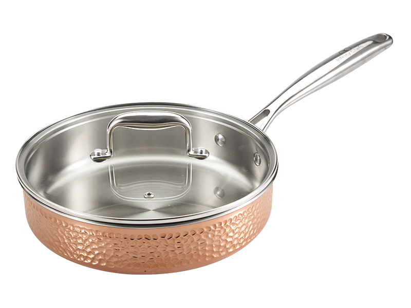 

Ковш с крышкой Ø24 x 6.5 cm Bergner Infinity Chefs BGIC-3661