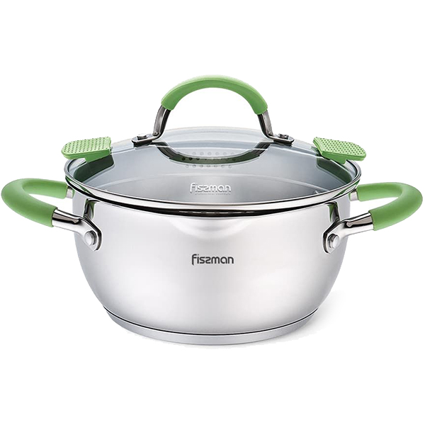 

Кастрюля со стеклянной крышкой 4,7 л Fissman Charlotte FS5502