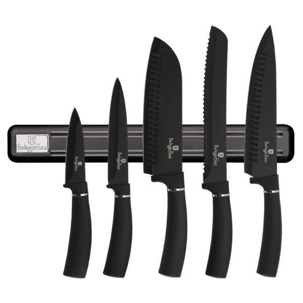 

Набор ножей Berlinger Haus Black Silver Collection из 6 предметов BH-2536A