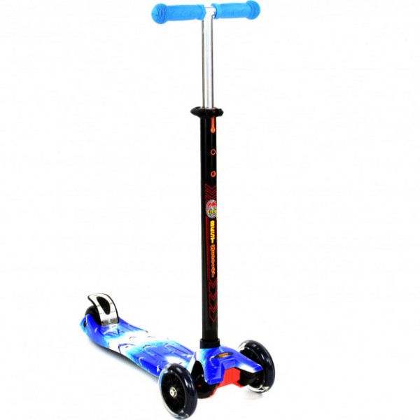 

Самокат Best Scooter MAXI Дельфины Голубой (А24658/779-1307) (F00226362)