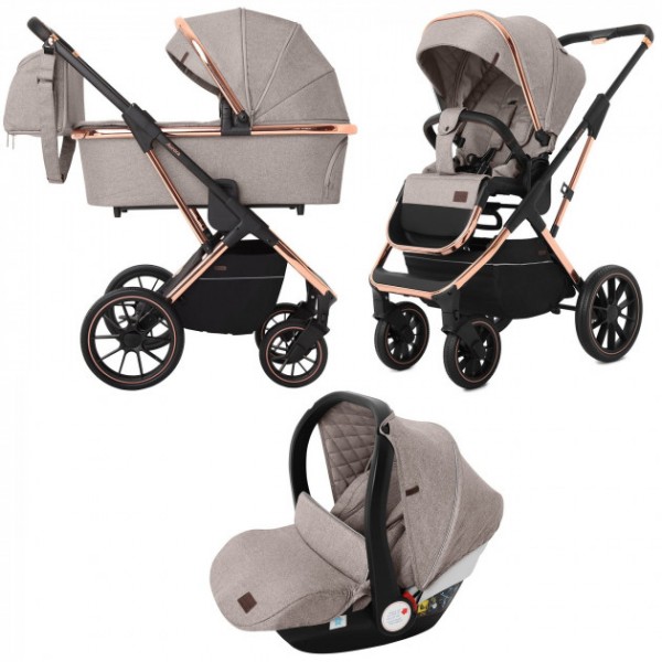 

Коляска/люлька CARRELLO Aurora CRL-6502 Almond Beige (F00223365)
