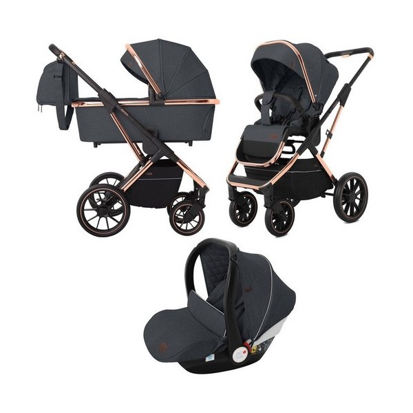 

Коляска/люлька CARRELLO Aurora CRL-6502 Iron Grey (F00223366)