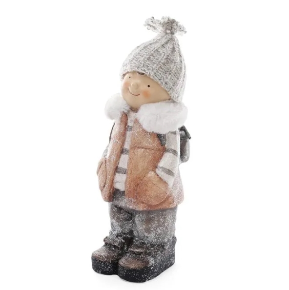 

Новогодняя фигурка Flora Мальчик Н-40 см. 11801 (BAM04084)