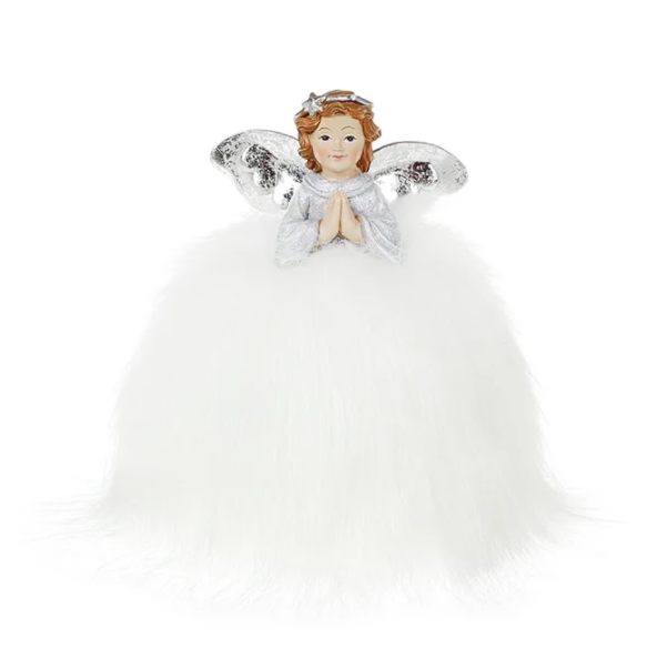 

Фигурка новогодняя Flora Ангел 13 см. 11403 (BAM04137)