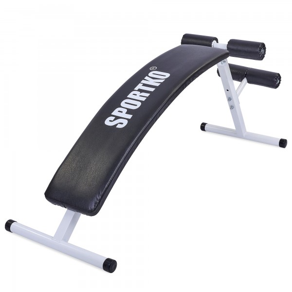 

Тренажер Скамья для пресса изогнутая SPORTKO TR-4034 СП3 Black (PS02007)