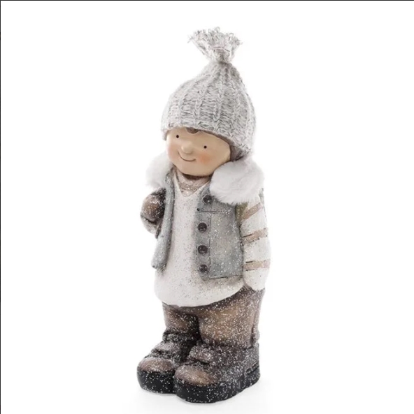 

Новогодняя фигурка Flora Мальчик Н-40 см. 11800 (BAM04085)