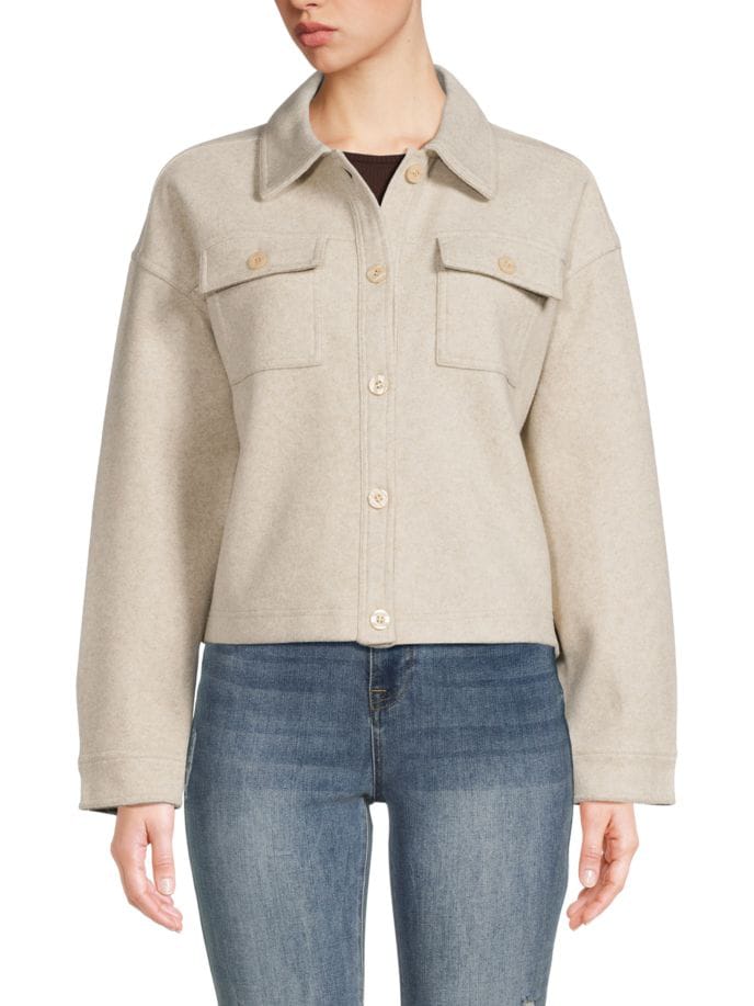 Акція на Куртка демісезонна коротка жіноча Calvin Klein 325415426 XL Бежева від Rozetka