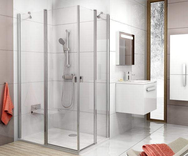 

Душевая кабина Ravak CHROME CRV2-80 Bright Alu + Transparent (1QV40C00Z1)
