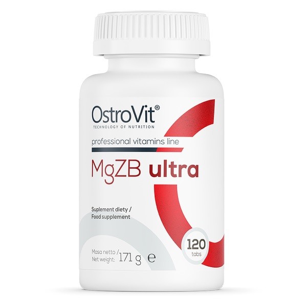

Витамины OstroVit MG Z B Ultra (Магний Цинк В6) 120 таблеток
