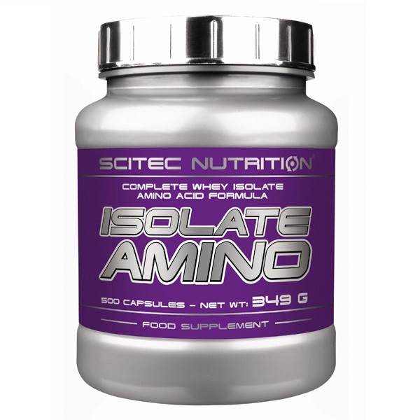 

Комплексные аминокислоты Scitec Nutrition Isolate Amino 500 капсул