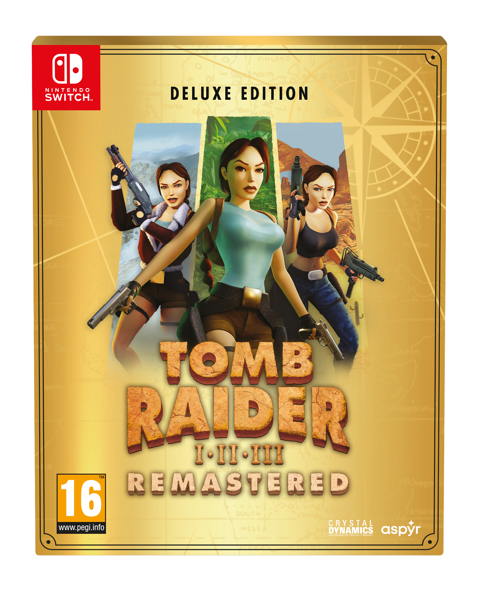 Zdjęcia - Gra  Nintendo Switch Tomb Raider I-III Remastered Starring Lara Croft: Delu