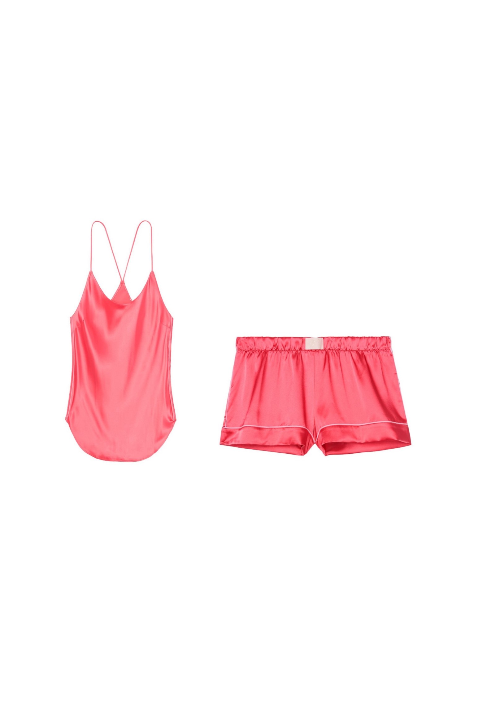 

Женская пижама для сна (майка, шорты) Victoria's Secret VSS00338 XS Коралловый