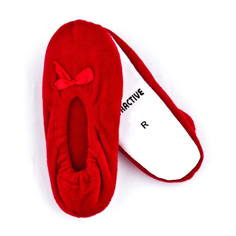 

Домашні тапочки (балеринки) Ballerina kids ATTRACTIVE (червоні). Розмір 35/36