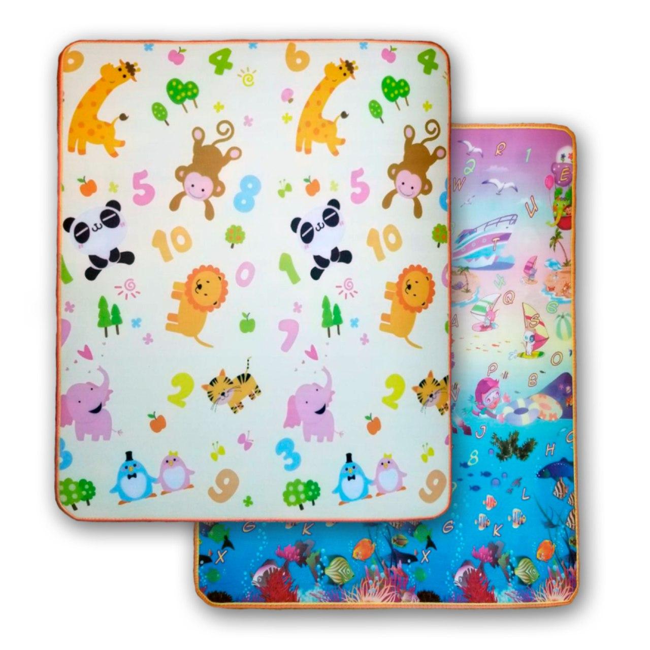 

Коврик Sticker Wall развивающий детский термо "Животные + Аквариум"