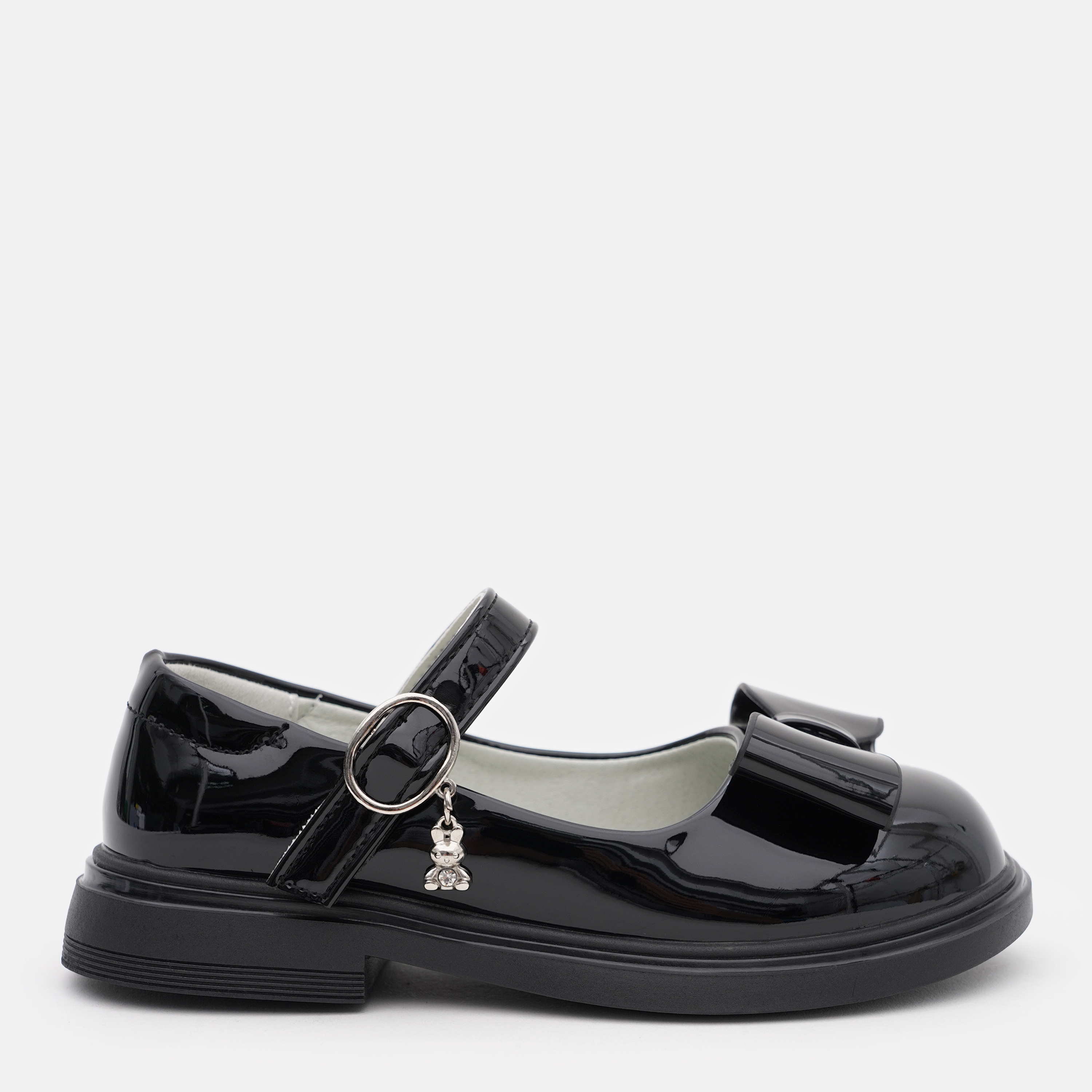 Акція на Дитячі туфлі для дівчинки Clibee DC116-black 34 Чорні від Rozetka