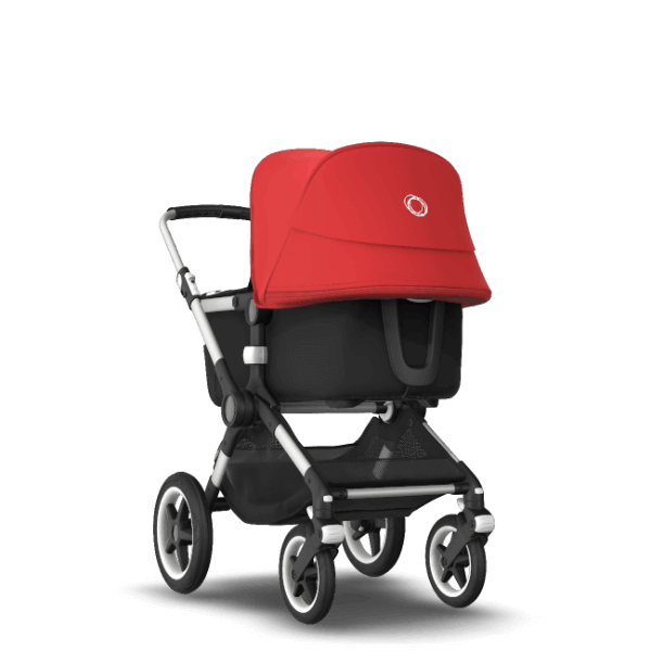 

Коляска Bugaboo Fox 2, Alu, Black, Red цвет