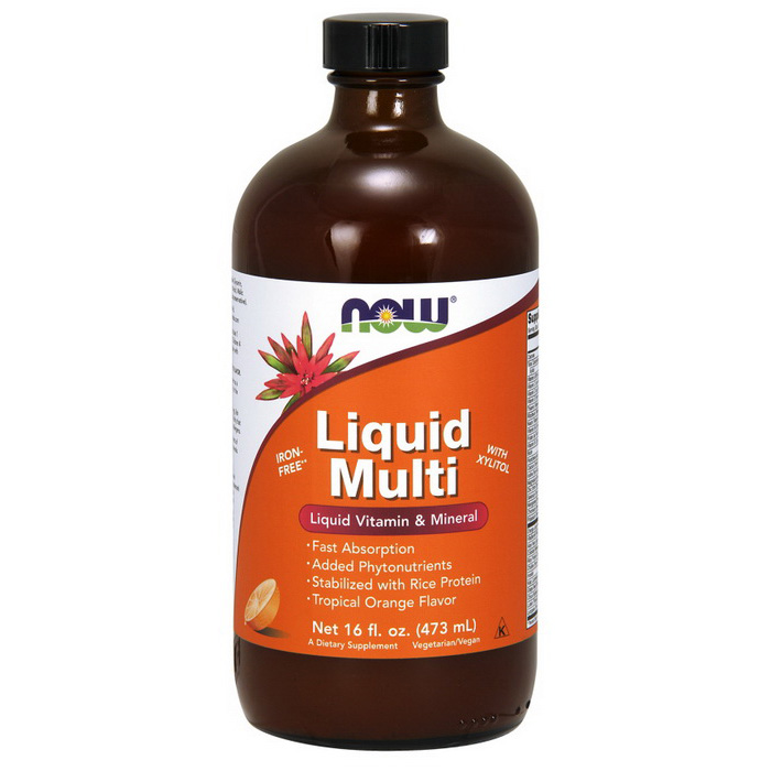 

Витамины NOW Liquid Multi 473 мл апельсин (4384301020)