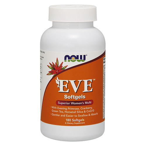 

Витамины NOW Eve Women's Multiple Vitamin Softgels 180 капсул (4384301011)