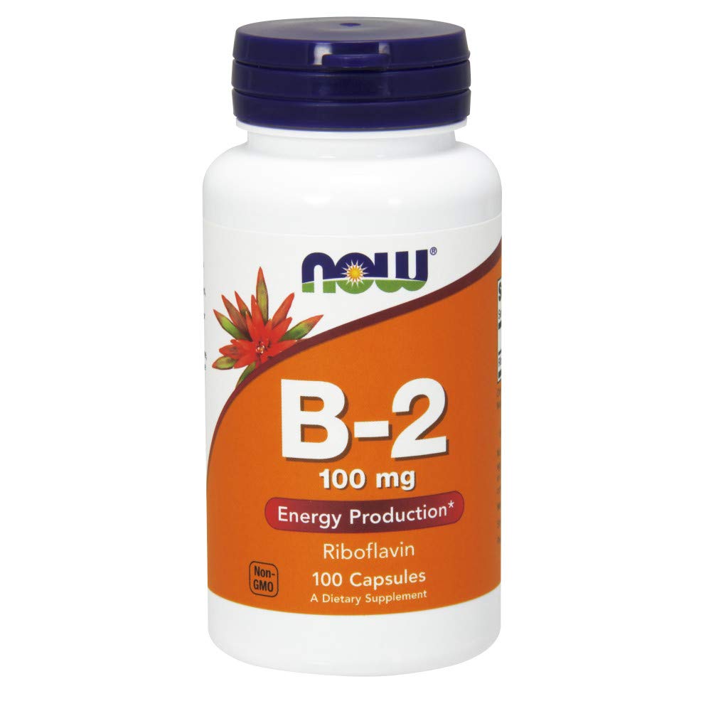 

Витамины NOW Vitamin B-2 (Riboflavin) 100 mg Capsules 100 капсул (4384301146)