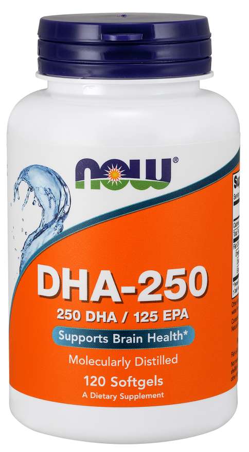 

Витамины NOW DHA-250 Softgels 120 капсул (4384301196)