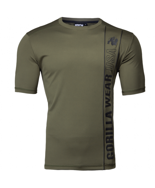 

Футболка Gorilla Wear Branson T-shirt Army Green/Black, Футболка Gorilla Wear Branson T-shirt Army Green/Black 2XL