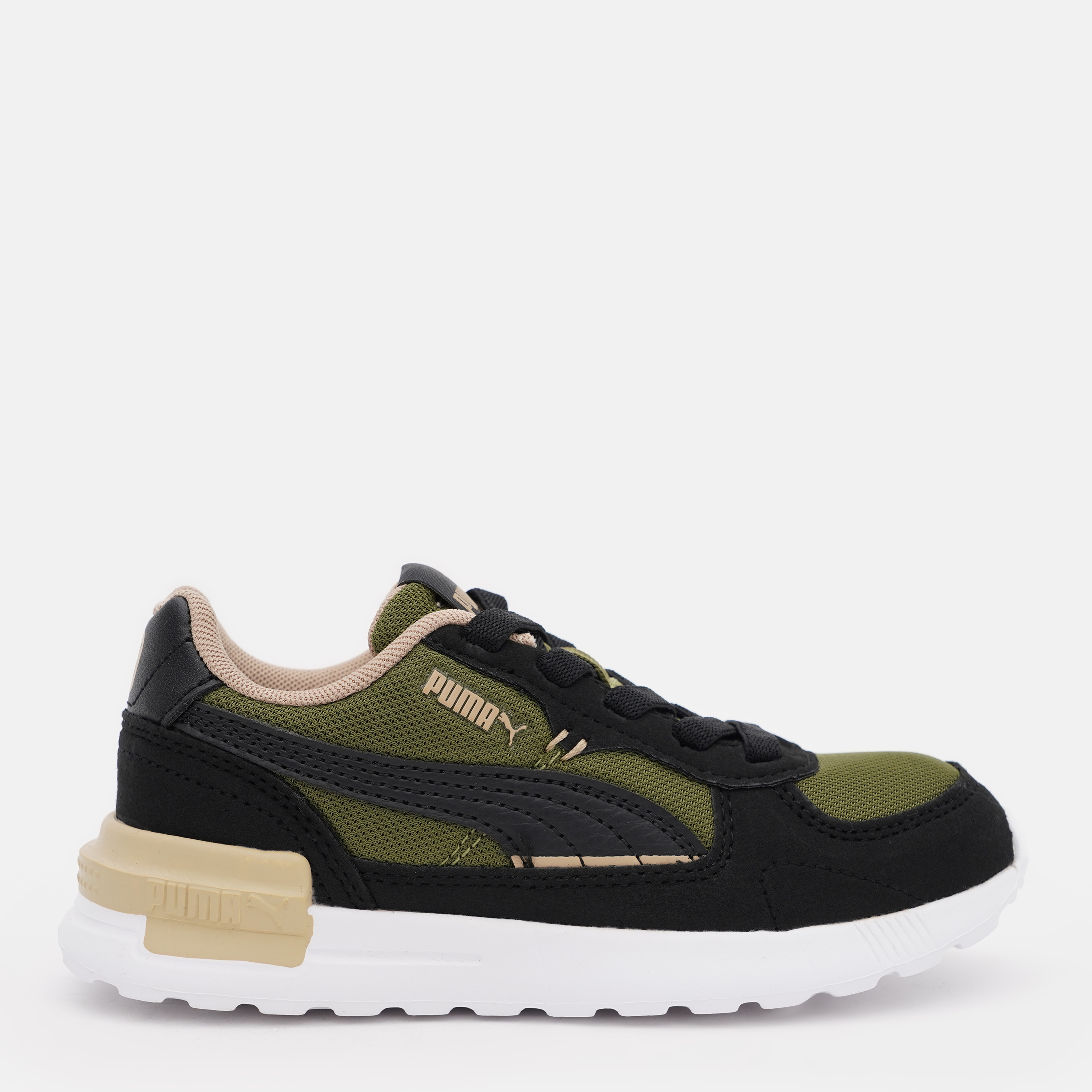 Акція на Дитячі кросівки для дівчинки Puma Graviton AC 38198831 34 (1.5) Olive Green-White-Prairie Tan від Rozetka