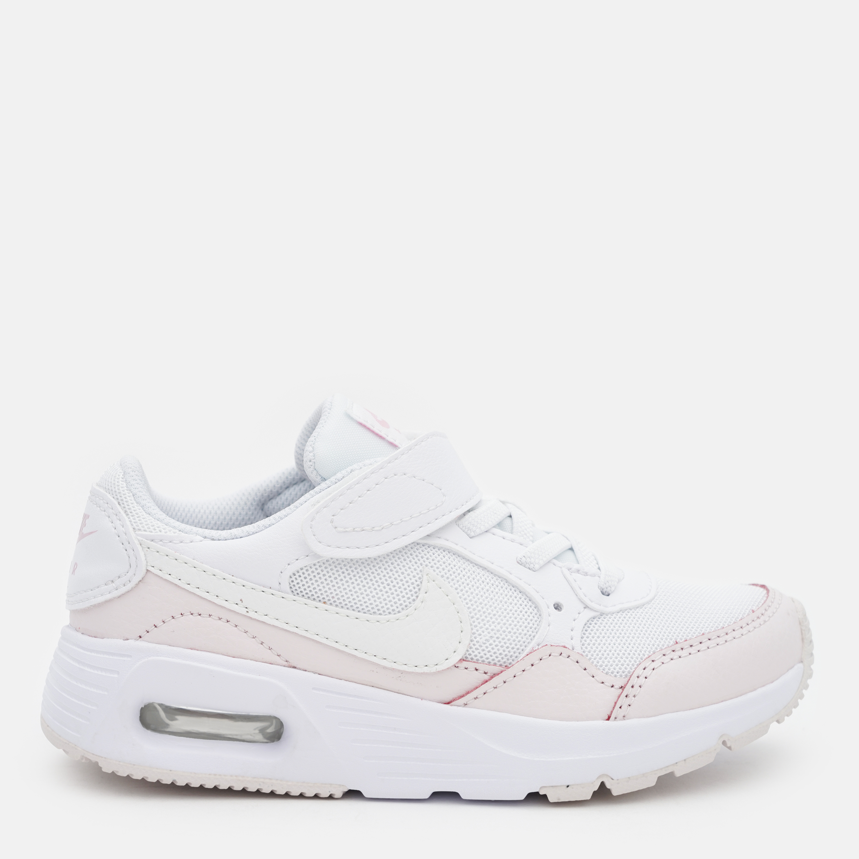 Акція на Дитячі кросівки для дівчинки Nike Air Max Sc CZ5356-115 30 (12.5C) Білий/Рожевий від Rozetka