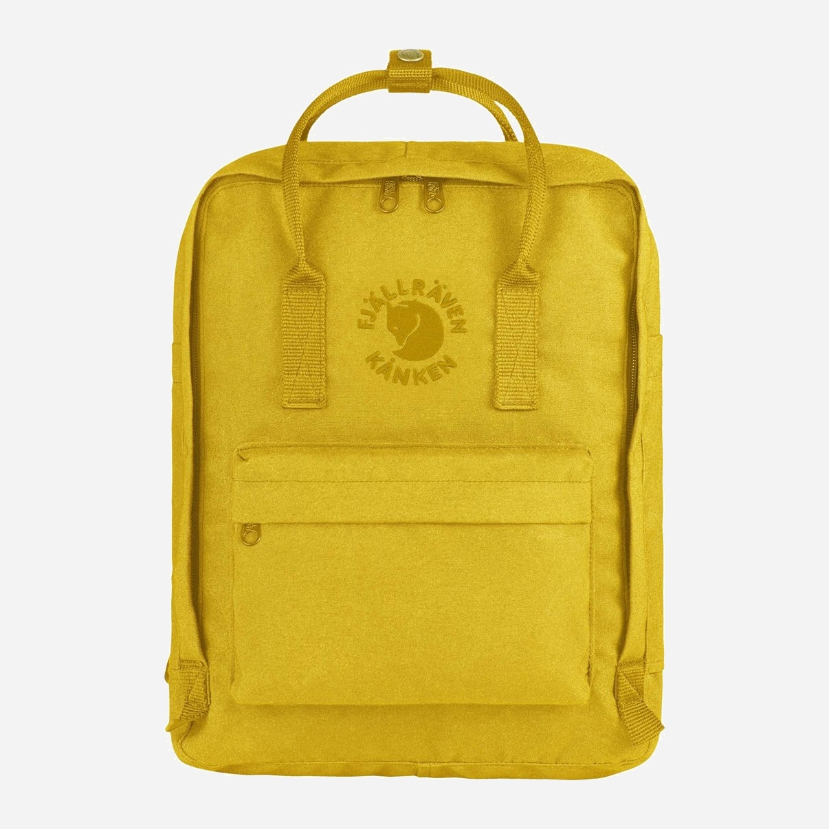 Акція на Рюкзак тканинний 7 л Fjallraven Re-Kanken Mini 23549.142 Жовтий від Rozetka