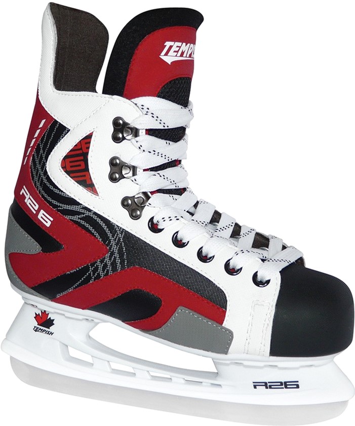 Акция на Коньки хоккейные Tempish Rental R26 35 Черно-красно-белые (1300000205/35) от Rozetka UA