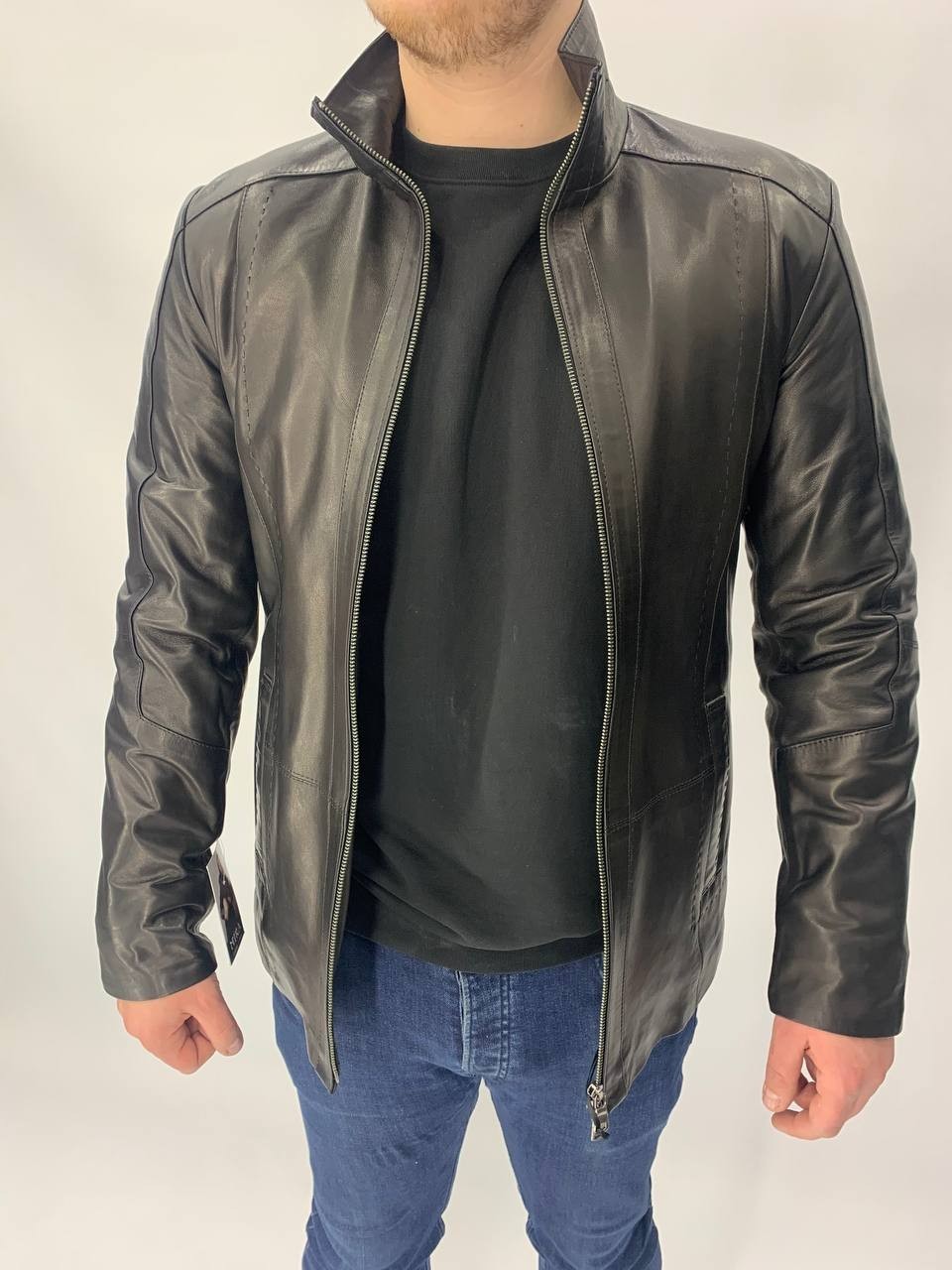 

Кожаная куртка Vizon 7955 S Черный