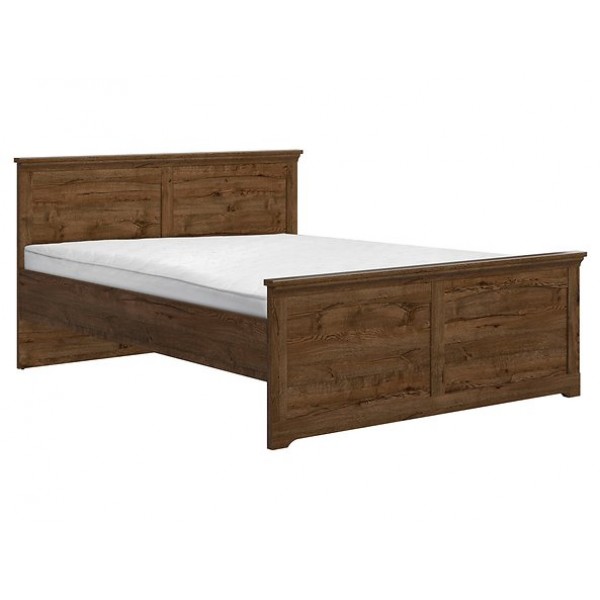 

Кровать двухспальная LOZ/160 из ДСП 160*200 Patras BRW (Black Red White) Польша