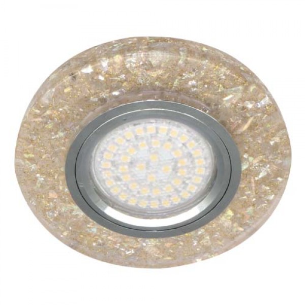 

Встраиваемый светильник Feron 8585-2 желтый с LED подсветкой