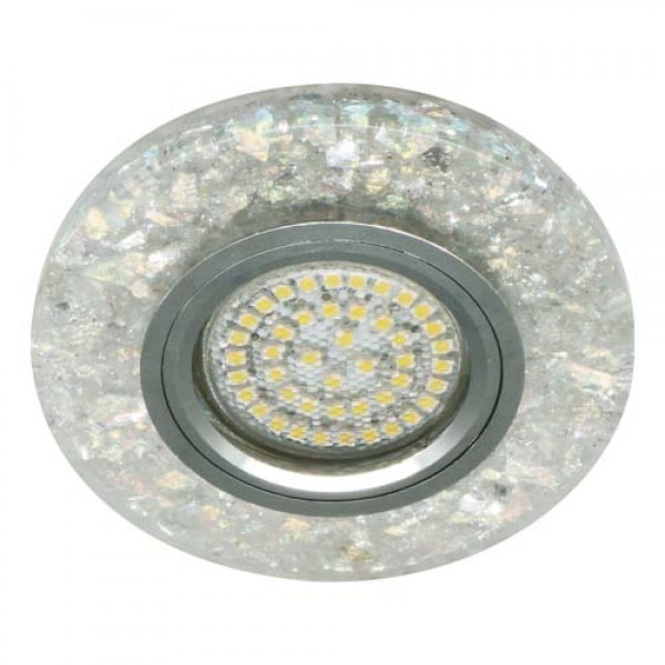 

Встраиваемый светильник Feron 8585-2 белый с LED подсветкой