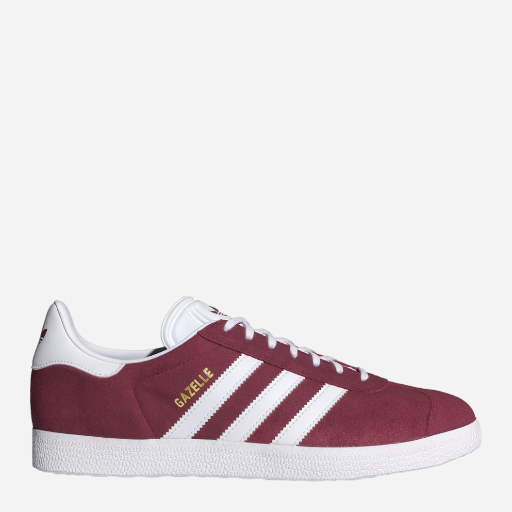 Акція на Чоловічі кеди низькі adidas Originals Gazelle B41645 42.5 (UK 8.5) Бордові від Rozetka