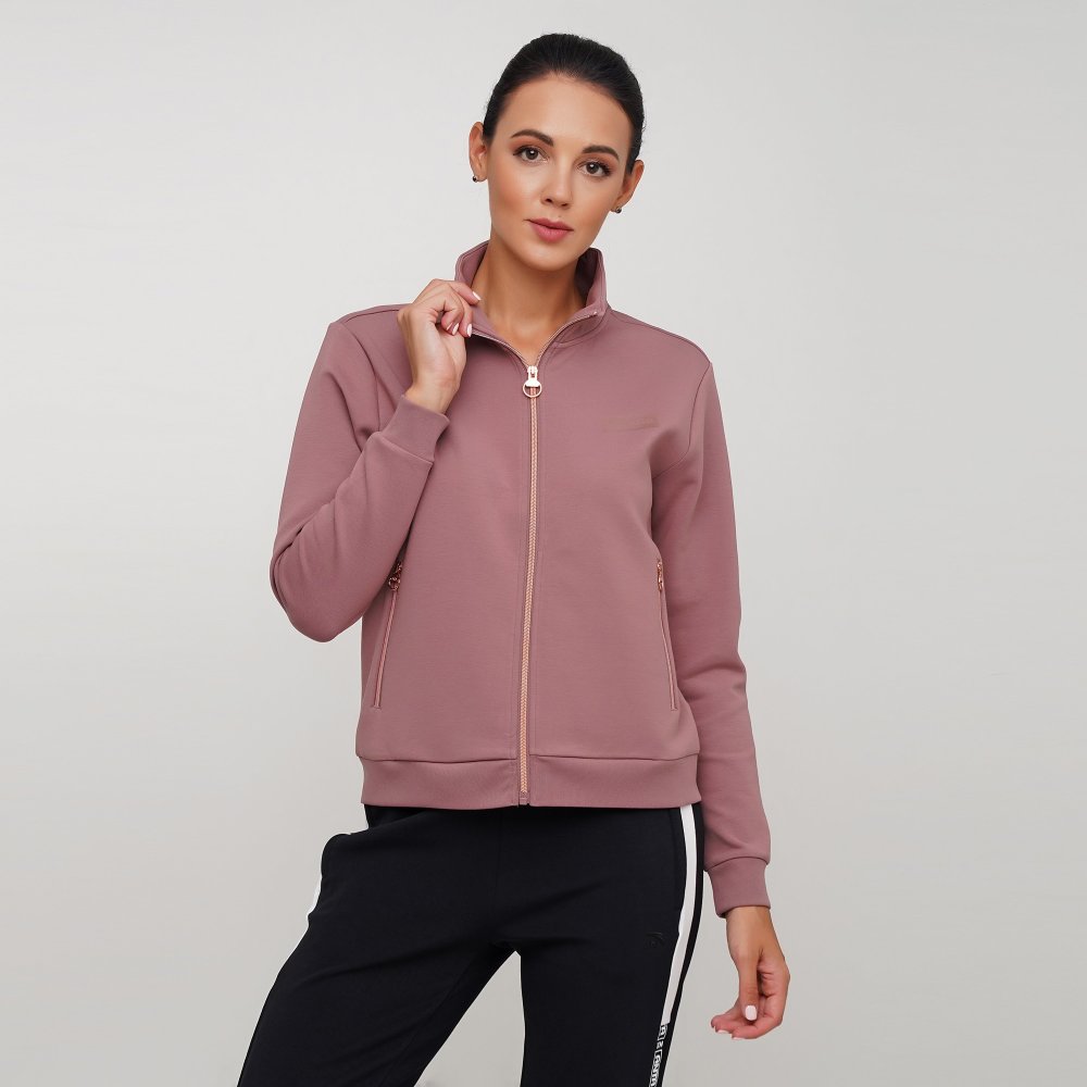 

Женская толстовка Anta Knit Track Top Розовый 44 (ant862037717-3)