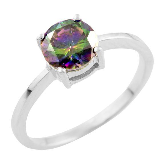 

Серебряное кольцо SilverAlex с натуральным мистик топазом 1.017ct 18 размер (1515860-18)