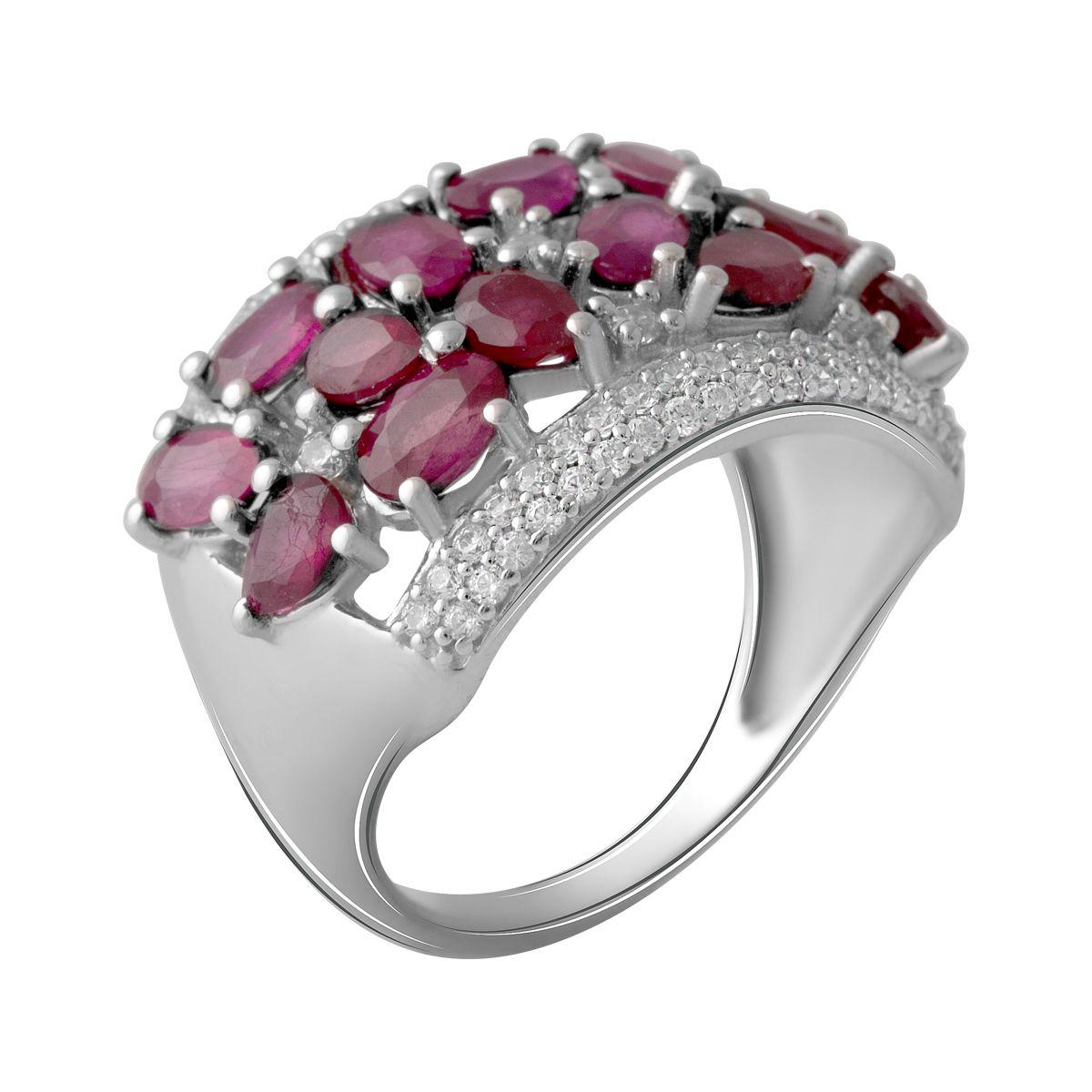 

Серебряное кольцо SilverAlex с натуральным рубином 4.443ct 18.5 размер