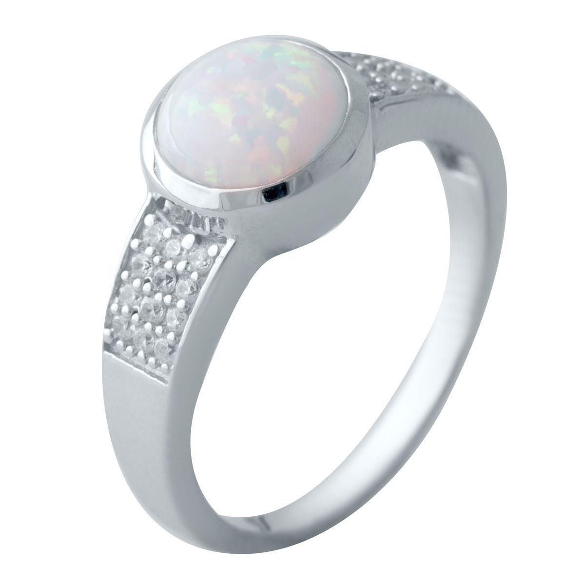 

Серебряное кольцо SilverAlex с опалом 1.039ct 17 размер