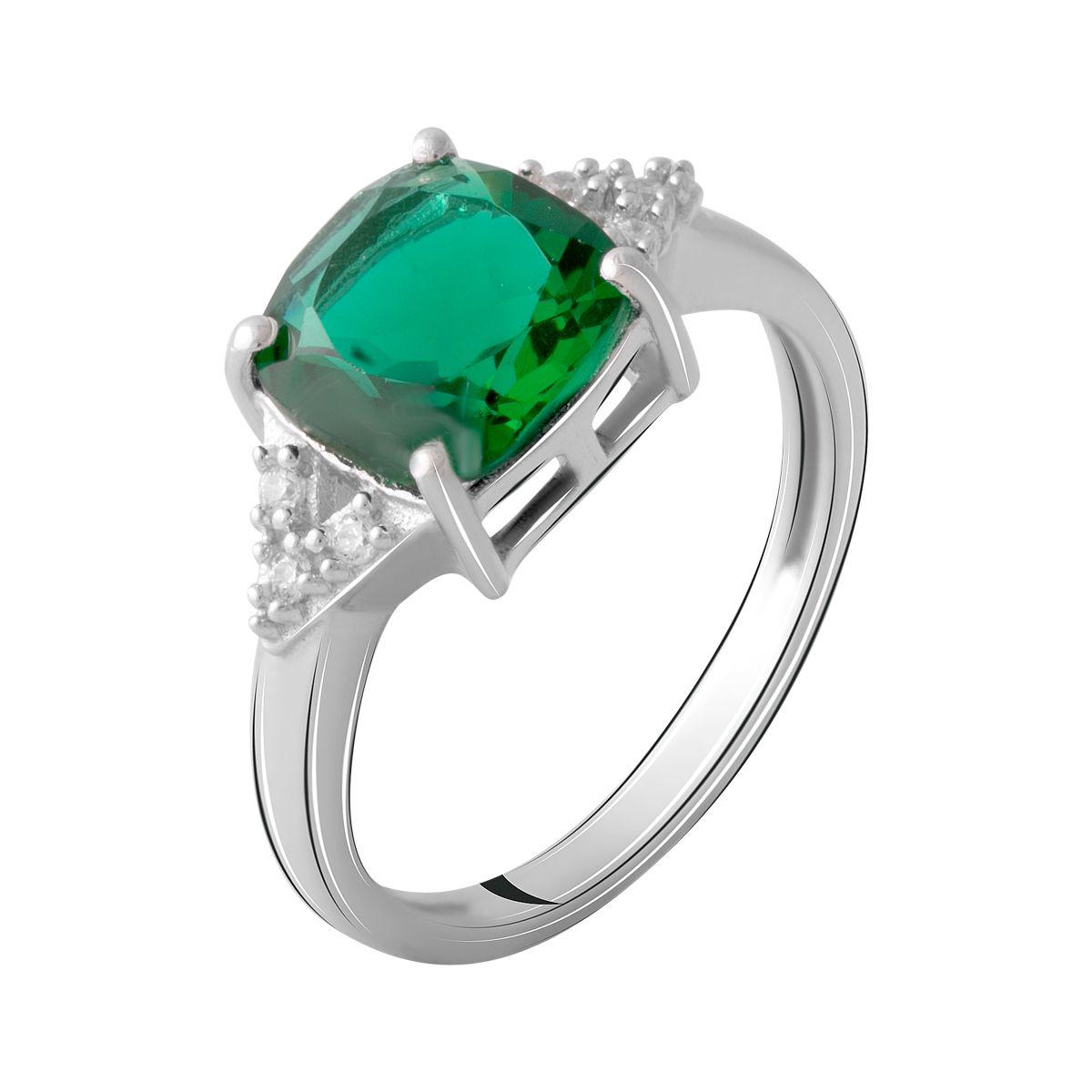 

Серебряное кольцо SilverAlex с изумрудом nano 1.883ct 18 размер (2067030-18)