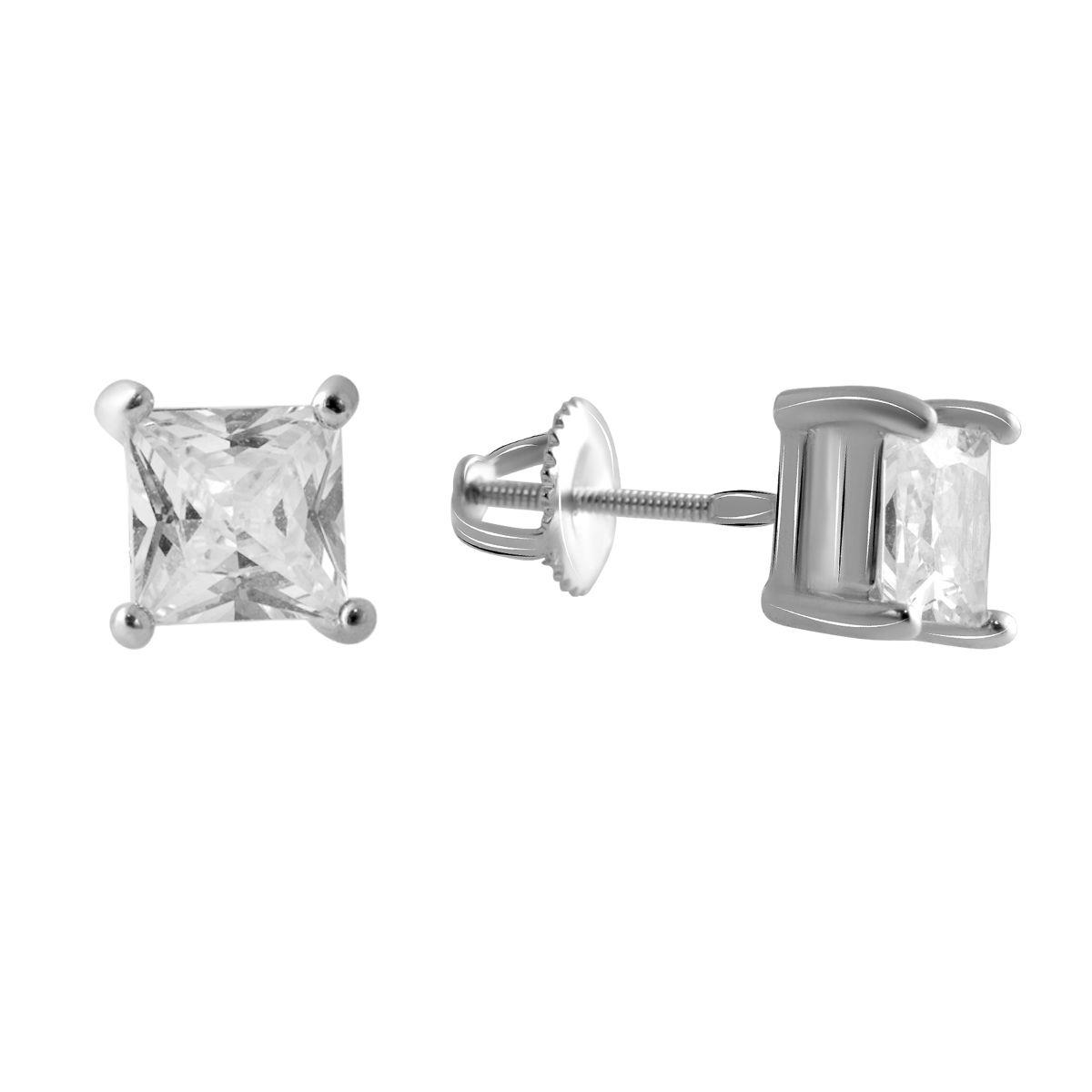 

Серебряные серьги SilverAlex с фианитами